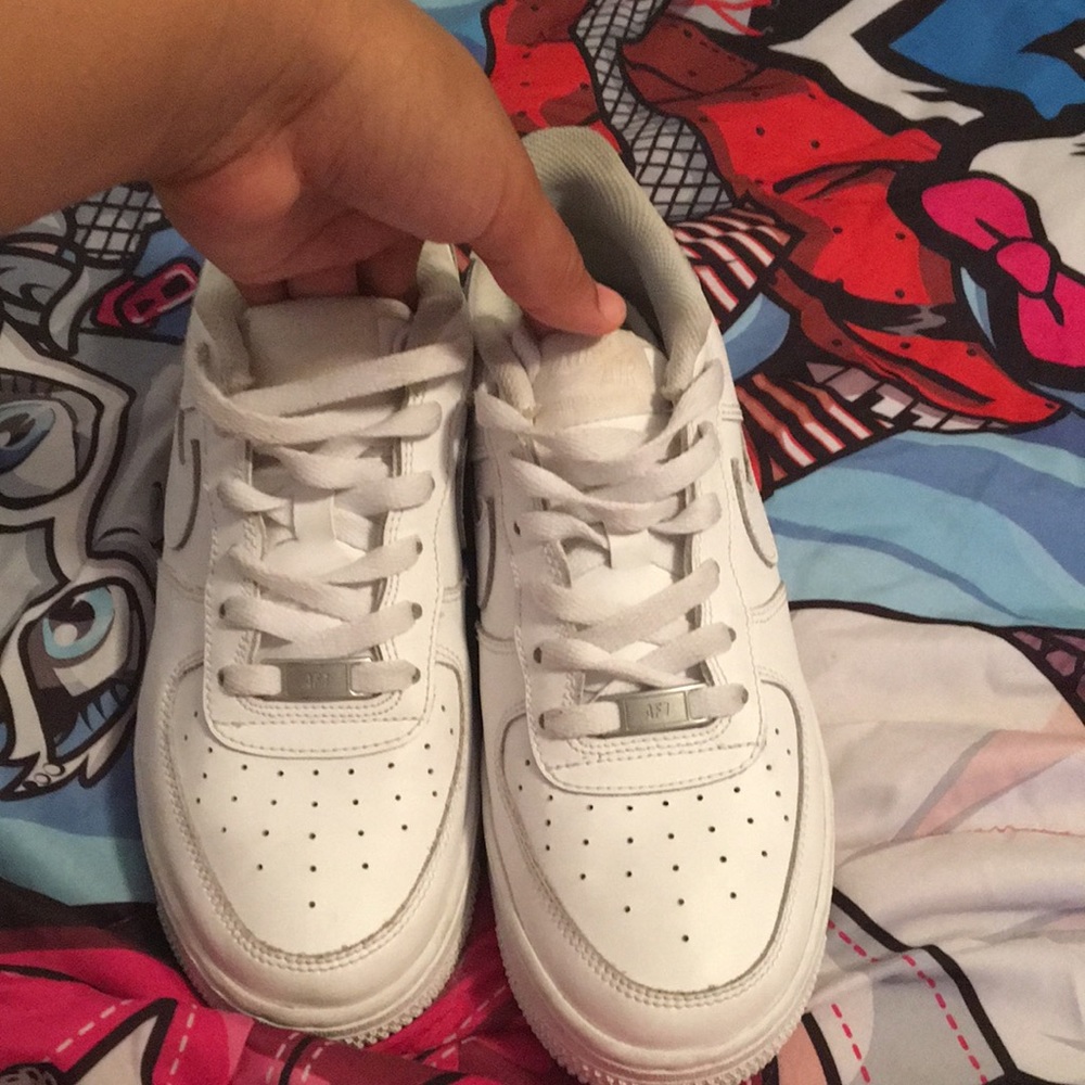 White Air Force Ones
